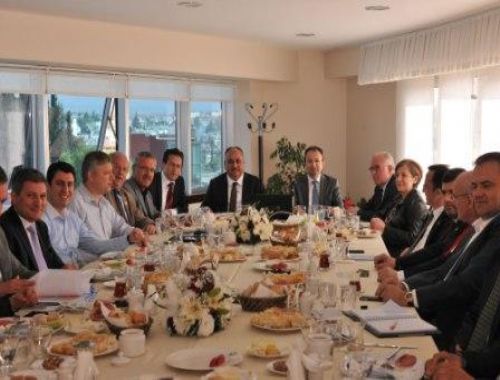 Yazıcı Belediye Başkanlarını Ağırladı