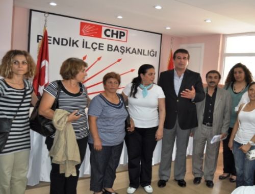PENDİK SHPDEN PENDİK CHPYE YOĞUN KATILIM