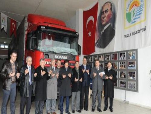 Tuzla dan 2. Yardım TIR ı Gönderildi