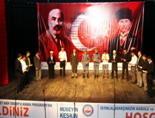 Milli Şair M.Akif Ersoy Sultanbeylide anıldı