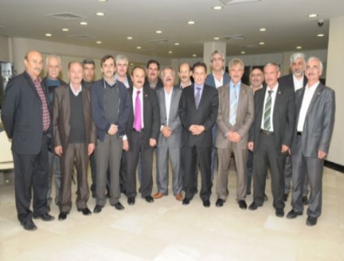 BAŞKAN ŞADİ YAZICI MUHTARLARLA BULUŞTU