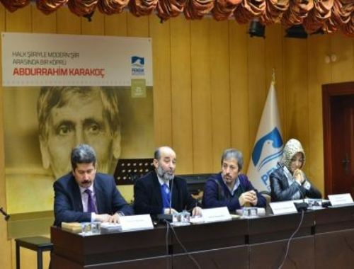 Şair Abdurrahim Karakoç anıldı