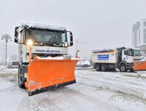 AKOM’da kar için yoğun önlem