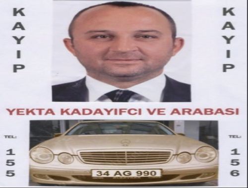 İşadamı Yekta Kadayıfçı Aranıyor